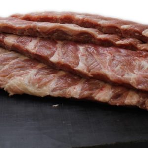 spare ribs rauw ontvliesd